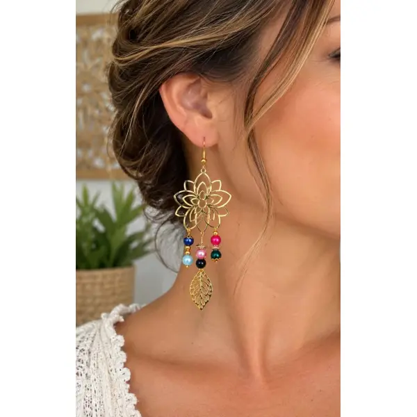 Boucles d'oreilles pendantes
