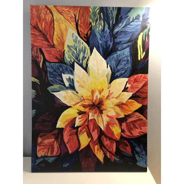 Tableau toile tendue peinture acrylique réf 8712