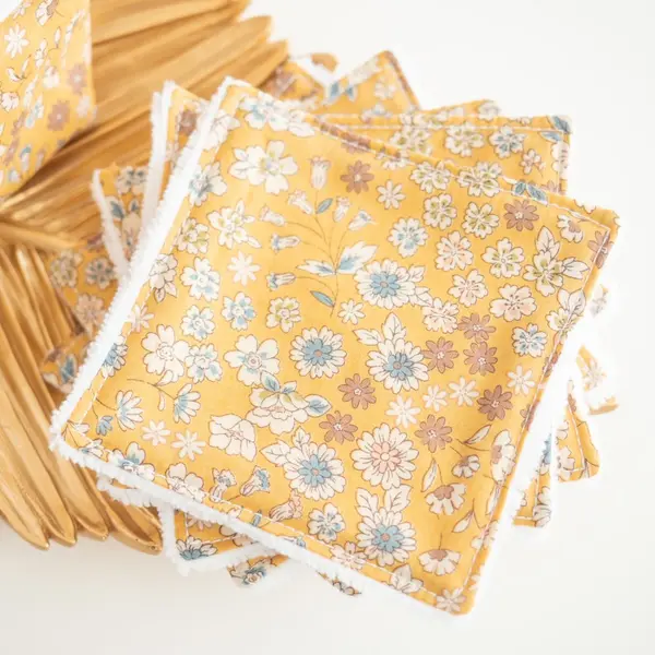 Coton lavable et réutilisable jelly