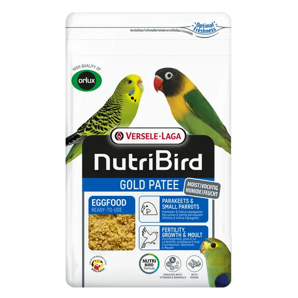 Pâtée Gold pour perruches et petits perroquets - 1kg