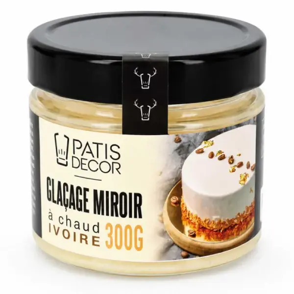 Glaçage miroir Ivoire 300 g