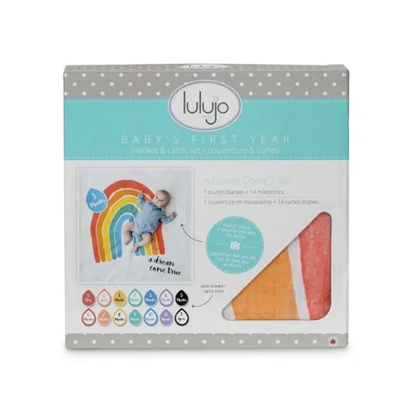 Lange en coton & cartes étapes - "A dream come true " - Lulujo