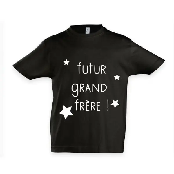 Tee shirt enfant personnalisable Etoile Frère