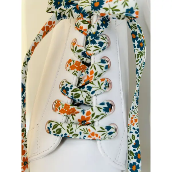 Lacets fleuri