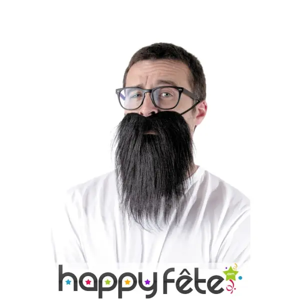 Barbe noire de 20cm