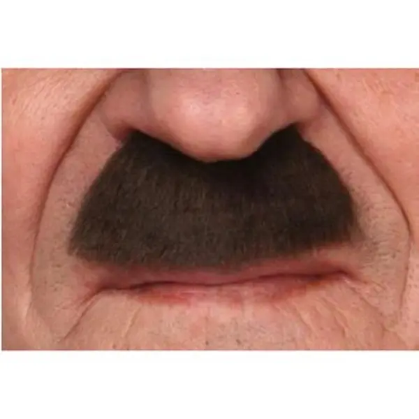 Moustache "Chaplin" - Brun