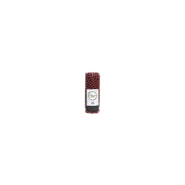 Guirlande en perles rouges