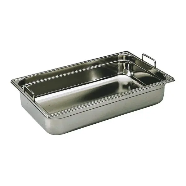 bac inox GN 2/3 pour trempeuse à chocolat