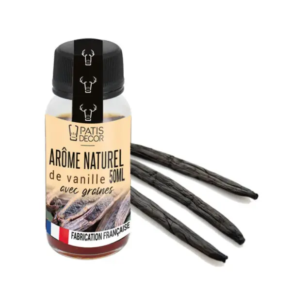 Arôme naturel de Vanille avec graines 50 ml