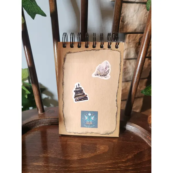Bloc note grimoire sorcière