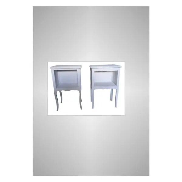 Chevet ancien relooké, chevet vintage, meuble d'appoint, table de nuit relookée, console