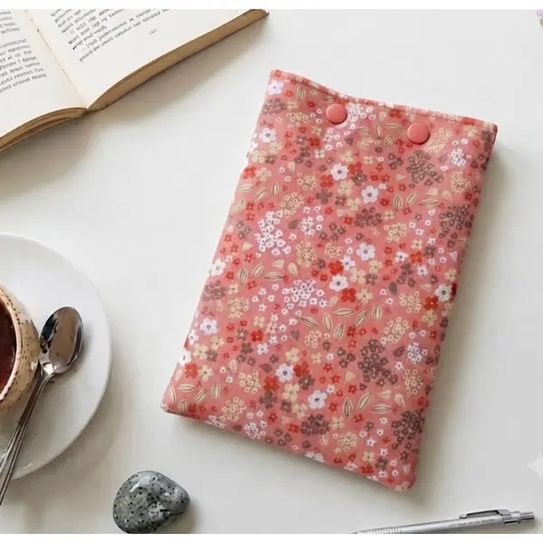 Pochette à livre coton et rembourré