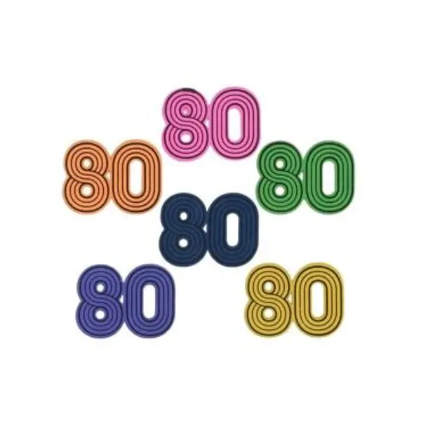 10 Confettis de Table - Back to the 80's
