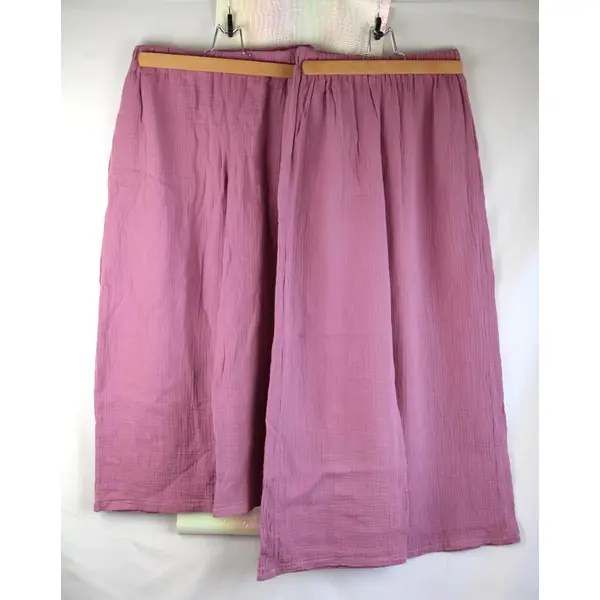 Pantalon léger en gaze de coton