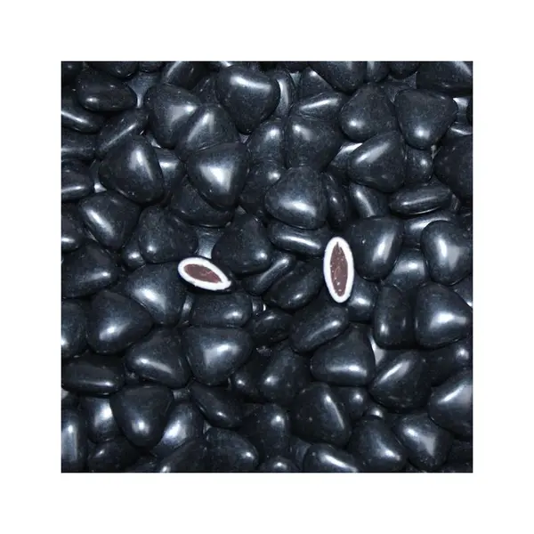 Dragées coeur chocolat noir 1kg