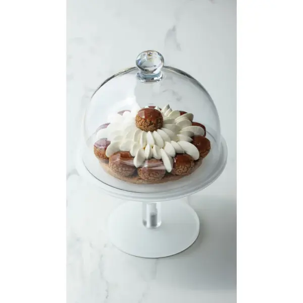 Mealplak présentoirs à gâteaux ronds blanc 11 cm