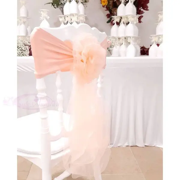 10 Noeuds de chaise en fleur Corail