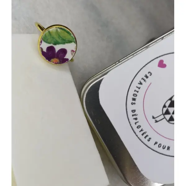 Bague porcelaine ancienne