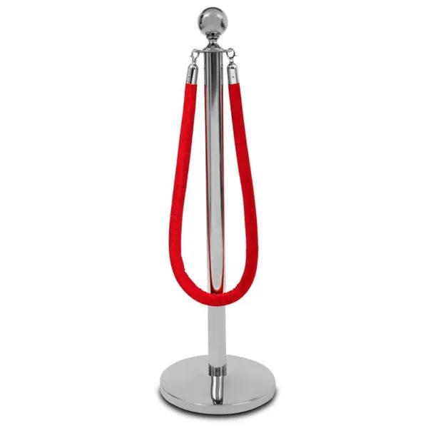 Poteaux de guidage avec corde