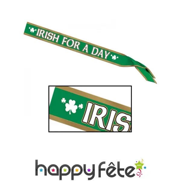 Écharpe Irish for a day