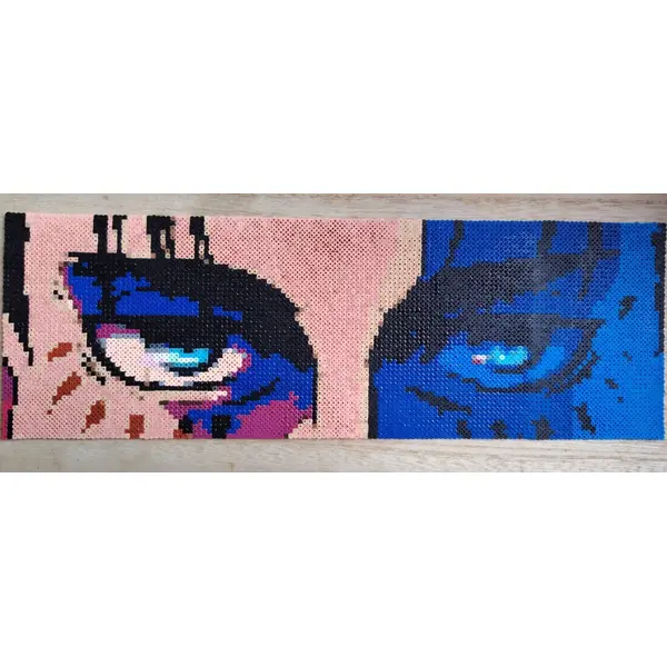Portrait pixel art
