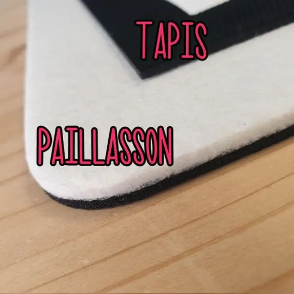 Tapis de porte personnalisé Noël - Motif Père Noël