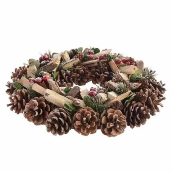 Couronne de Noël - Pomme de Pin