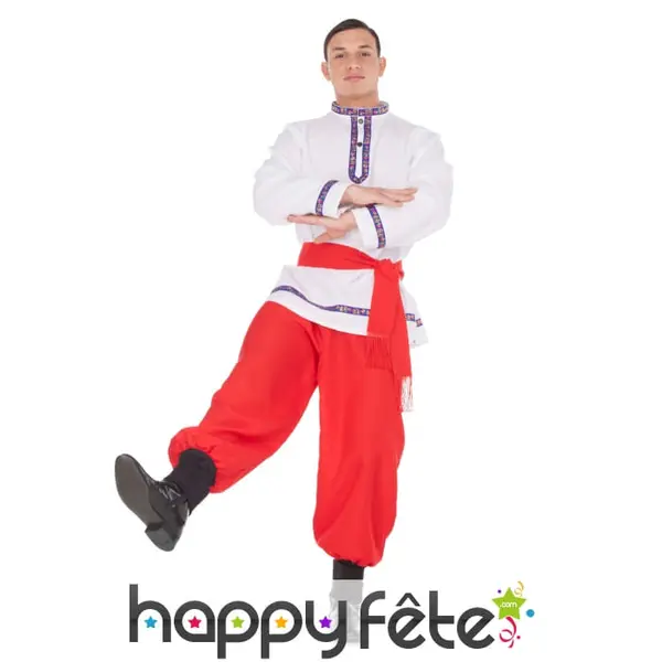 Déguisement de danseur russe pour homme