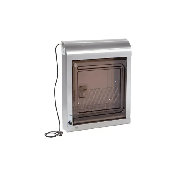 armoire de décontamination sans serrure - avec panier fil inox - pour 20 couteaux