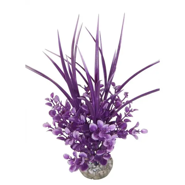 Plante artificielle d'aquarium Herbe grass, coloris variables