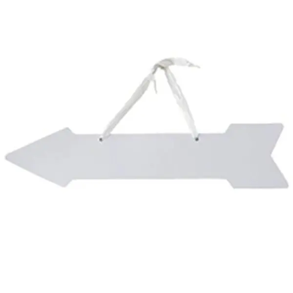 5 Flèches signalétiques - Blanc