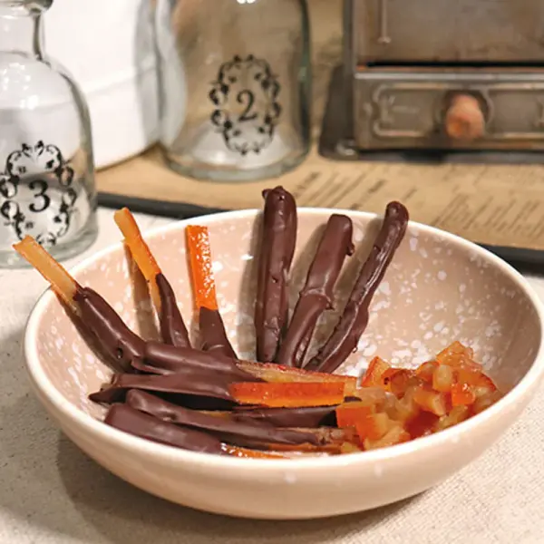 Ecorces d'oranges confites 145 g