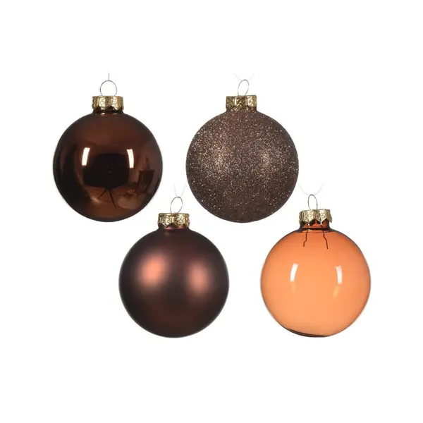 42 Boules de Noël classiques espresso