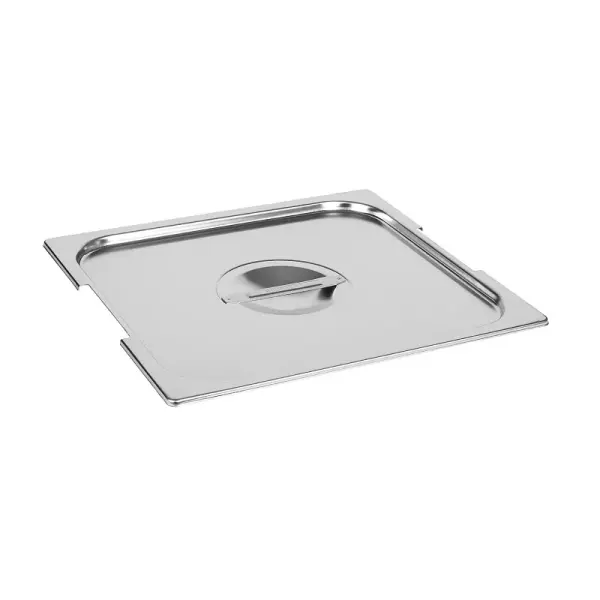 couvercle inox GN 2/3 pour trempeuse à Chocolat