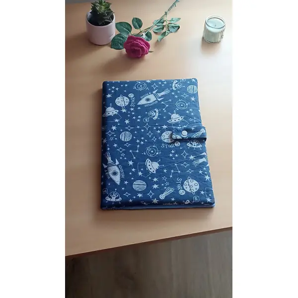 Pochette ardoise effaçable avec éponge, pochette scolaire, rentrée