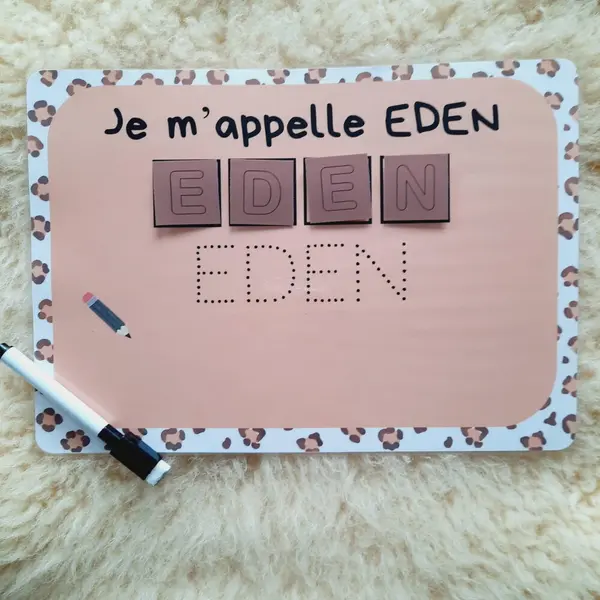 J'écris mon prénom- apprendre à reconnaître et écrire son prénom - graphisme maternelle