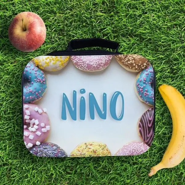 Lunch box isotherme personnalisée Donuts