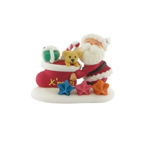 Décors comestible Père Noël & cadeaux (x20)