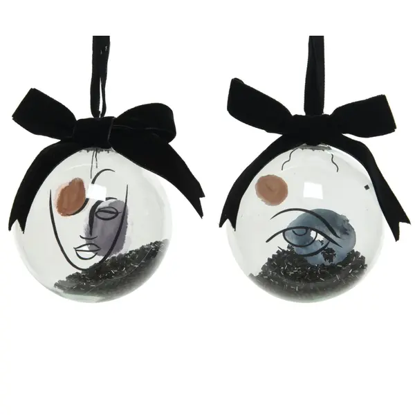 2x3 Boules design œil et visage