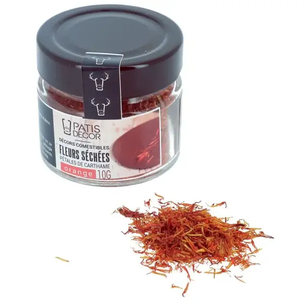 Pétales de carthames séchées 10 g