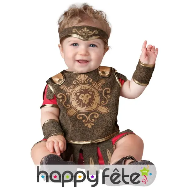 Tenue de gladiateur pour bébé
