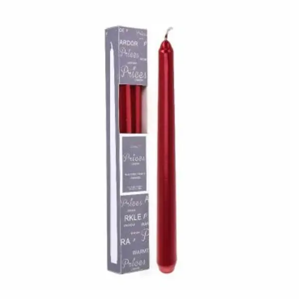 2 Bougies Chandelles - Rouge
