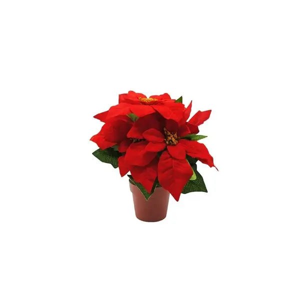 Rose de Noël artificielle - 30cm