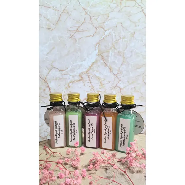 Fondant liquide parfumé parfum au choix