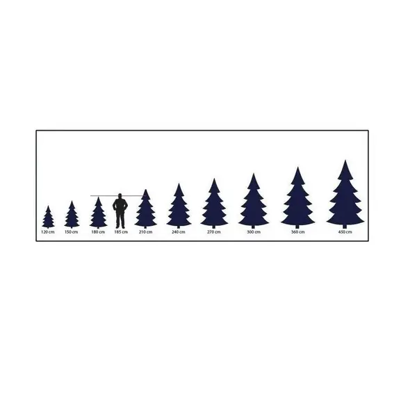 Sapin artificiel Utah & light 450cm