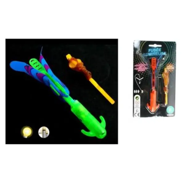 Fusée Catapulte Lumineuse - Couleur Aléatoire