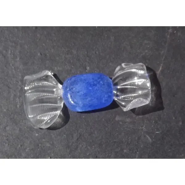 Bonbon décoratif verre filé, lampwork, verre de murano, deco.0109
