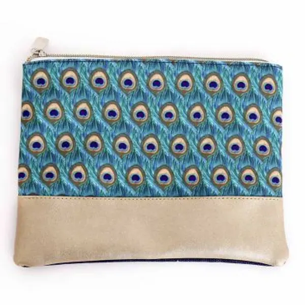 Trousse maquillage - Paon