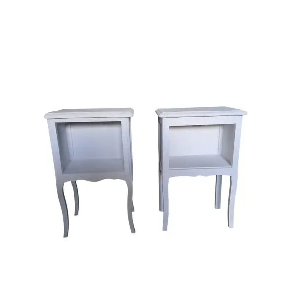 Chevet ancien relooké, chevet vintage, meuble d'appoint, table de nuit relookée, console