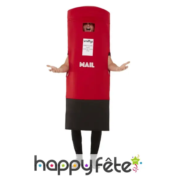 Costume de boîte aux lettres anglaise